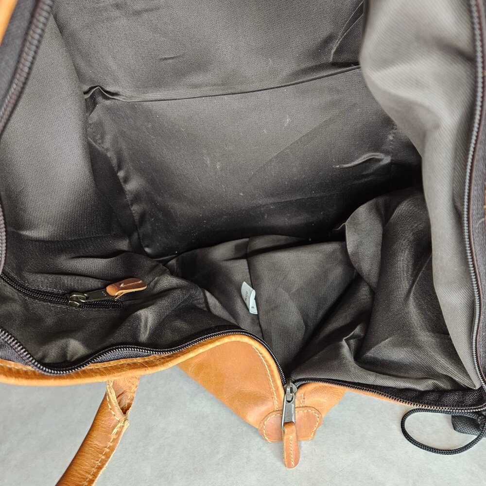 Vintage Canyon Outback Boulder Duffel Leather Bag CS317D - Picture 11 of 14